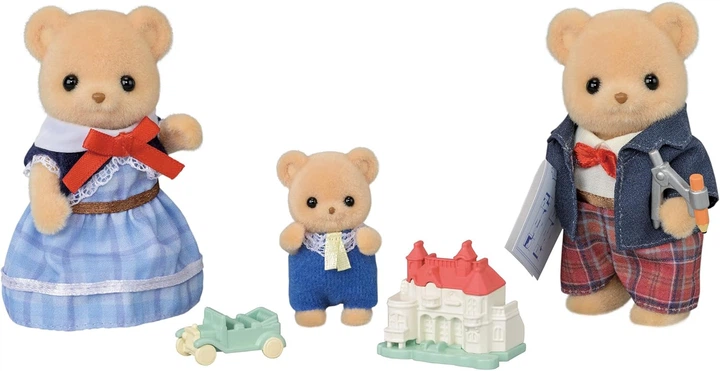 Zestaw Sylvanian Families Rodzina Misiów Ciasteczkowych 5851 (5054131058510) - obraz 2