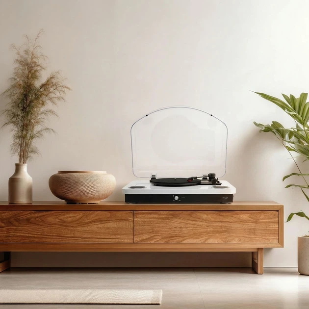 Gramofon Adler AD 1914 z USB i Bluetooth White (5905575907578) - obraz 15
