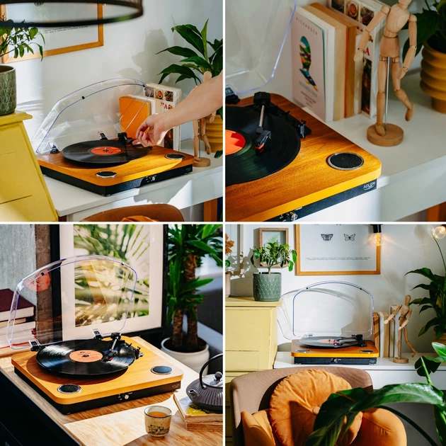 Gramofon Adler AD 1914 z USB i Bluetooth Wood (5905575907592) - obraz 18