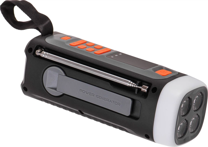 Odbiornik radiowy Adler AD 1920 z panelem słonecznym, korbką i powerbankiem (5905575910714) - obraz 6