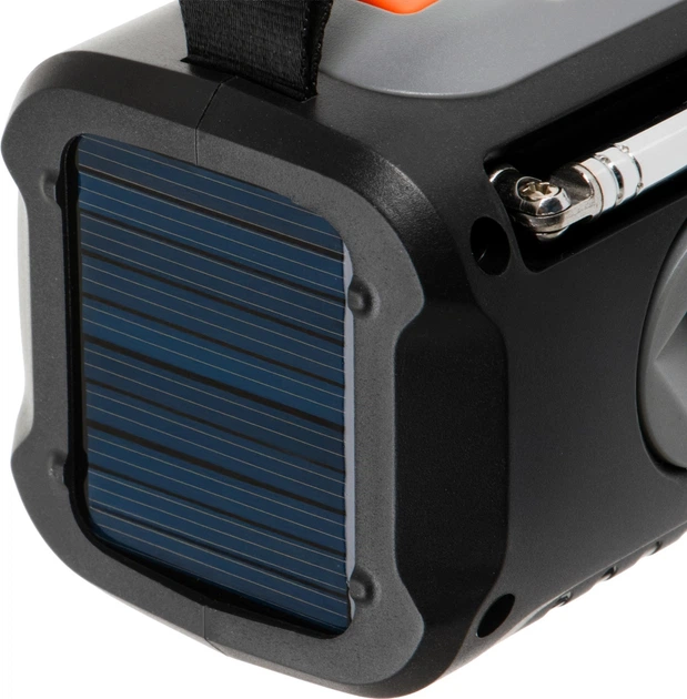 Odbiornik radiowy Adler AD 1920 z panelem słonecznym, korbką i powerbankiem (5905575910714) - obraz 10