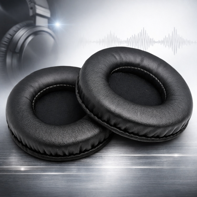Амбушюры для наушников Sennheiser HD25 HD25-1 HD25-II HD25SP 25SP-II PC150 PC151 PC155 - черные - Фото 1 Амбушюры для наушников Sennheiser HD25 HD25-1 HD25-II HD25SP 25SP-II PC150 PC151 PC155 - черные - изображение 1