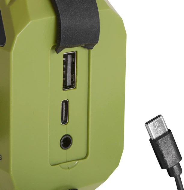 Odbiornik radiowy Adler AD 1197 solarne z korbką ręczną Green (5905575909367) - obraz 8