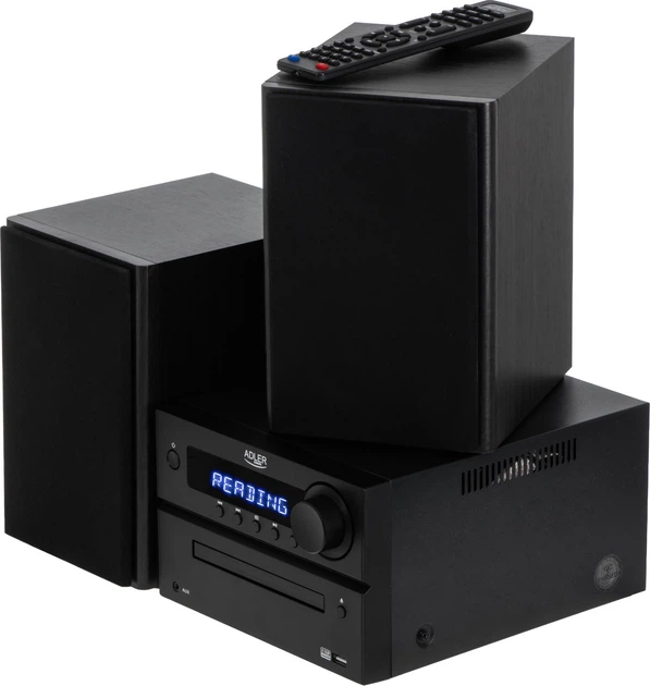 Miniwieża Adler AD 1917 HI-FI z Bluetooth, CD, USB i FM (5905575908964) - obraz 3