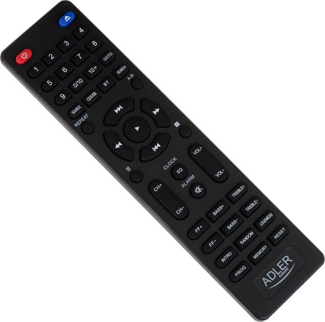 Miniwieża Adler AD 1917 HI-FI z Bluetooth, CD, USB i FM (5905575908964) - obraz 6