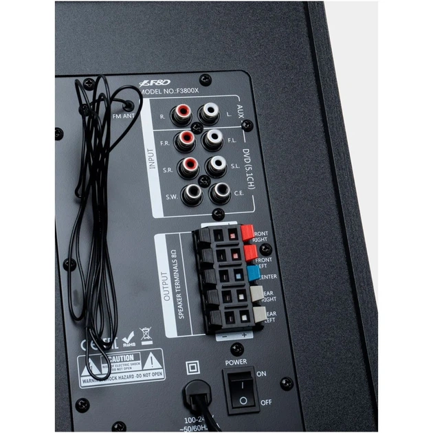 Акустична система F&D F3800X - Фото 6 Акустична система F&D F3800X - изображение 6