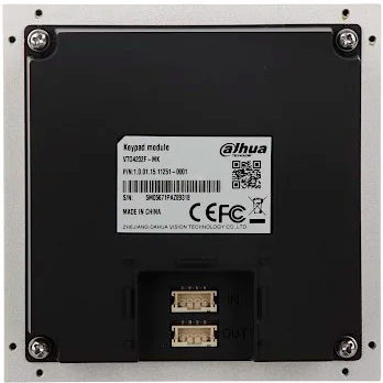 Модуль Dahua VTO4202F-MK Silver (VVTO4202F-MK) - зображення 2