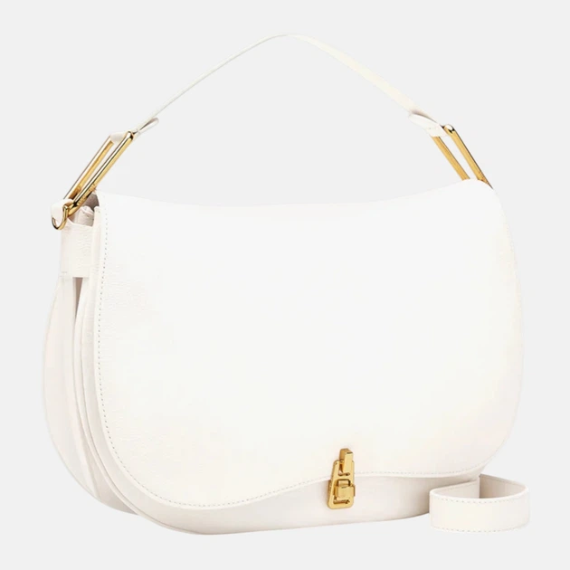 Torebka hobo damska skórzana Coccinelle E1MQF180201-N21 Biała - obraz 2