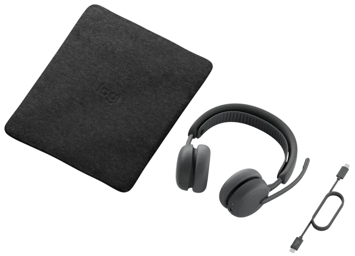 Słuchawki Logitech ZONE Wireless 2 ES Graphite (981-001503) - obraz 2