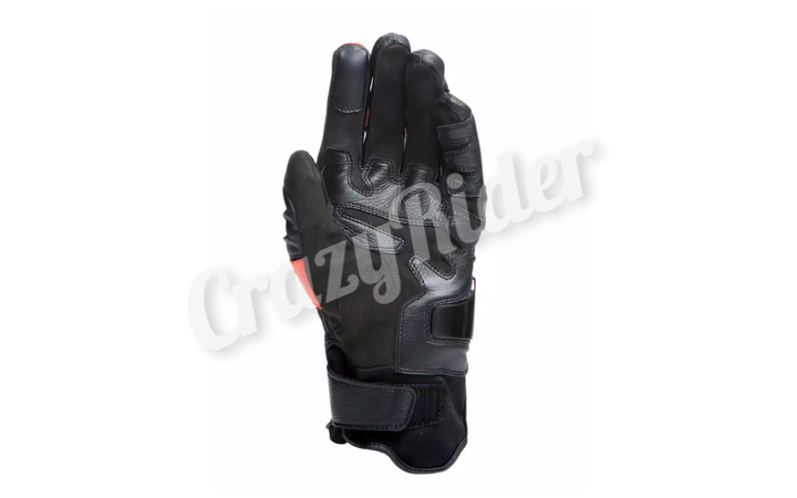 Демисезонные перчатки DAINESE CARBON 4 SHORT Leather Black Red XL - изображение 3