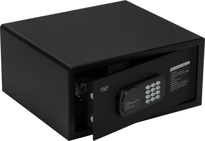 Сейф Adler AD 1045 з електронним кодом та замком (5905575910646) - зображення 3