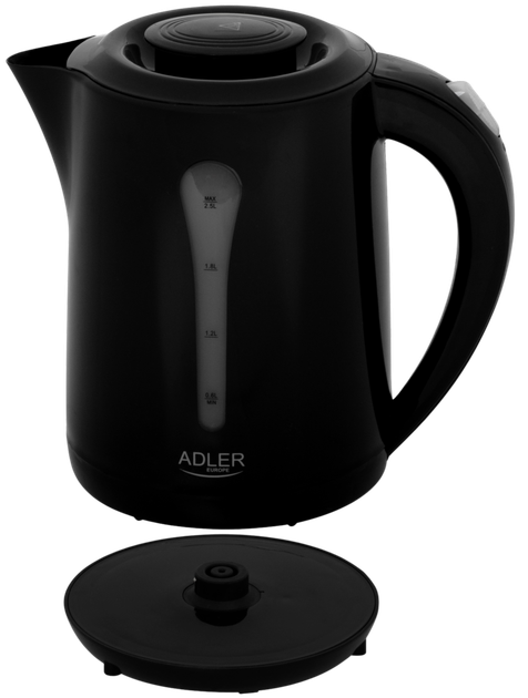 Czajnik elektryczny Adler AD 1244 Black - obraz 5
