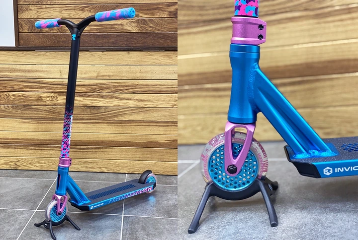 Трюковой самокат Root Industries Invictus 2 Teal/Pink 110 мм (se4444) - изображение 3