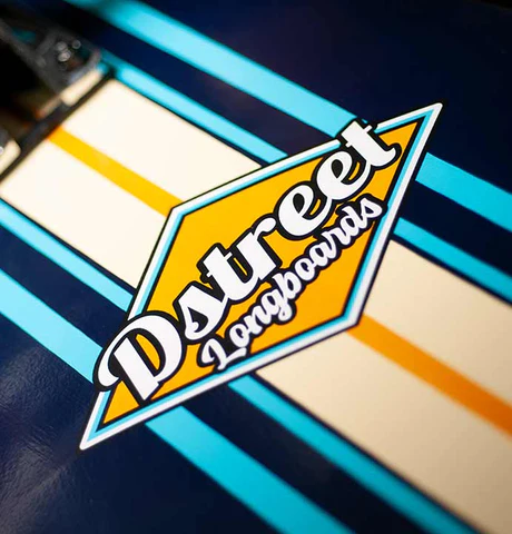 Лонгборд деревянный D Street Pintail Ocean Blue 88.9 см (ds4519) - изображение 6