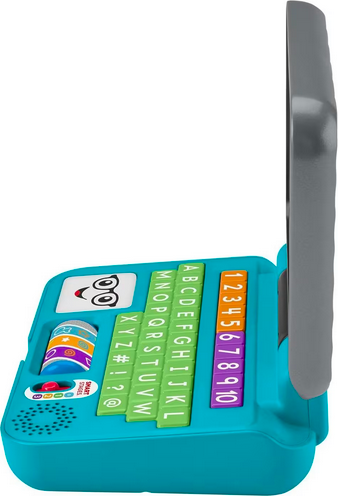 Zabawka interaktywna Fisher-Price Laugh and Learn Laptop 6-36M HGX01 (194735059799) - obraz 3