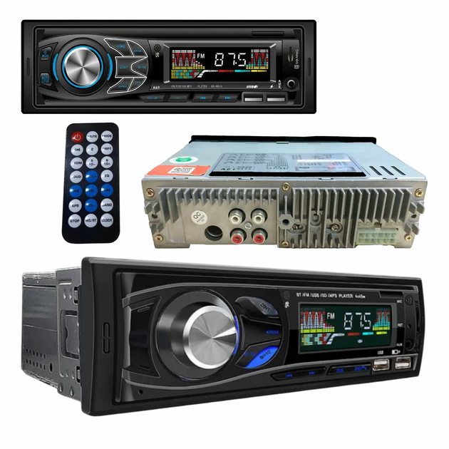 Автомагнитола для авто (1DIN, Bluetooth, USB, AUX) с радио в машину Магнитола для автомобиля с пультом ДУ TC - изображение 5