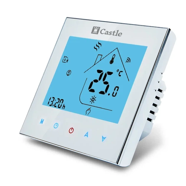 Сенсорний програматор Castle AC605H білий - зображення 2