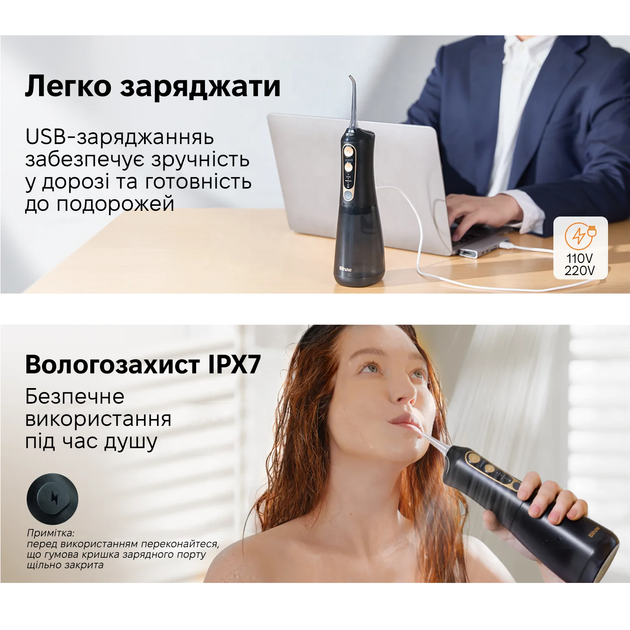 Ирригатор Bitvae С6 White - изображение 7