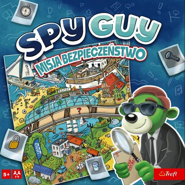 Gra planszowa Trefl Spy Guy Misja Bezpieczeństwo Rodzina Treflików (5900511029789) - obraz 5