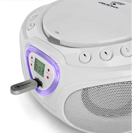 Бумбокс Auna Roadie CD Boombox - Уцінка - зображення 6