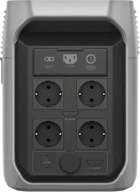 Зарядна станція EcoFlow DELTA 3 1500 / 1800 Вт / 1536 Вт⋅год / LiFePO4 (EFDELTA1500-EU) - зображення 3