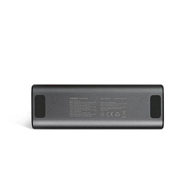 Повербанк 30000mAh VIDEX VPB-316 162W PD140W +Display 28608 - изображение 6