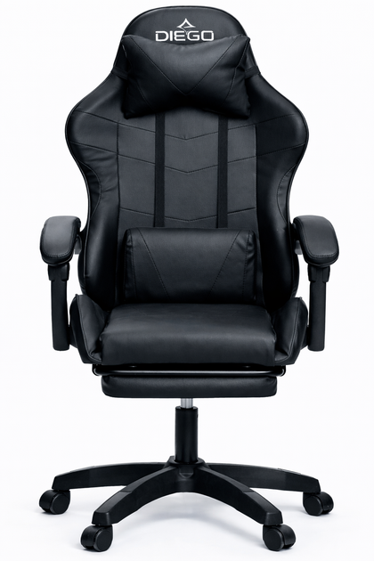 Кресло геймерское DIEGO Phantom RS Black - Фото 8 Кресло геймерское DIEGO Phantom RS Black - зображення 8