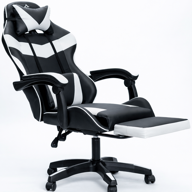 Кресло геймерское DIEGO Phantom RS Black-White - изображение 3