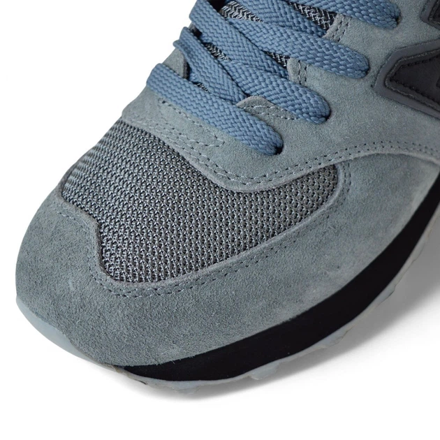 Мужские кроссовки повседневные NB 574 Classic Grey Black 44 (28,0 см) Серый - Фото 7 Мужские кроссовки повседневные NB 574 Classic Grey Black 44 (28,0 см) Серый - изображение 7