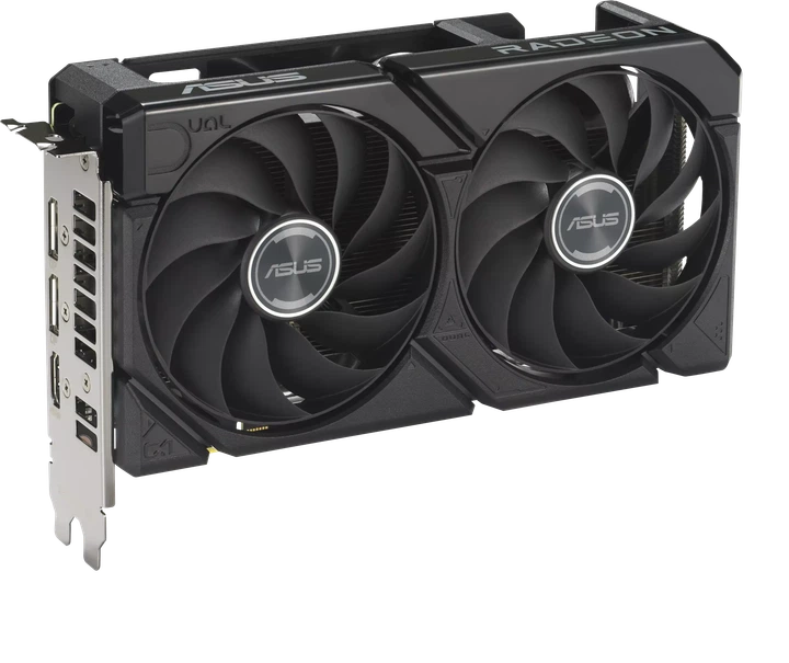 Видеокарта ASUS PCI-Ex Radeon RX 9060 XT Dual 8GB GDDR6 (128bit) (2610/18000) (3 x DisplayPort, HDMI) (DUAL-RX9060XT-8G) - изображение 2