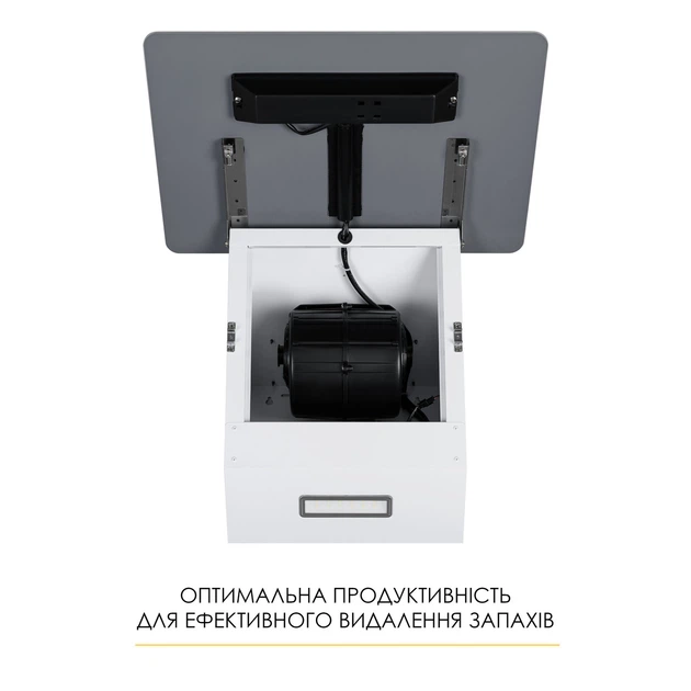 Вытяжка декоративная наклонная WEILOR AURA WDS 53 WHITE - изображение 6