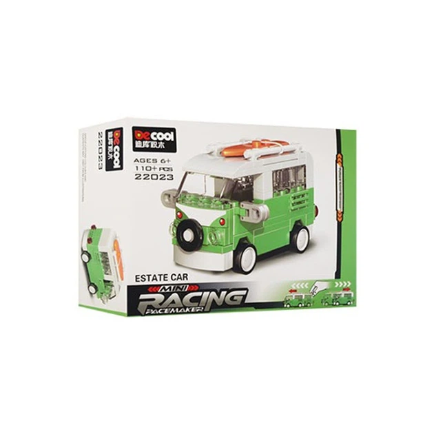 Дитячий конструктор "Mini Racing" 22023, 110 деталей - Фото 1 Дитячий конструктор "Mini Racing" 22023, 110 деталей - изображение 1