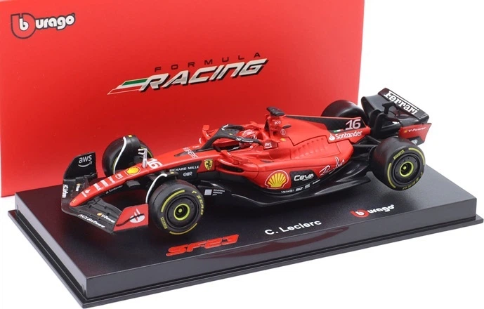 Гоночний автомобіль Bburago Ferrari SF-2336835_16 (4893993368358) - зображення 3
