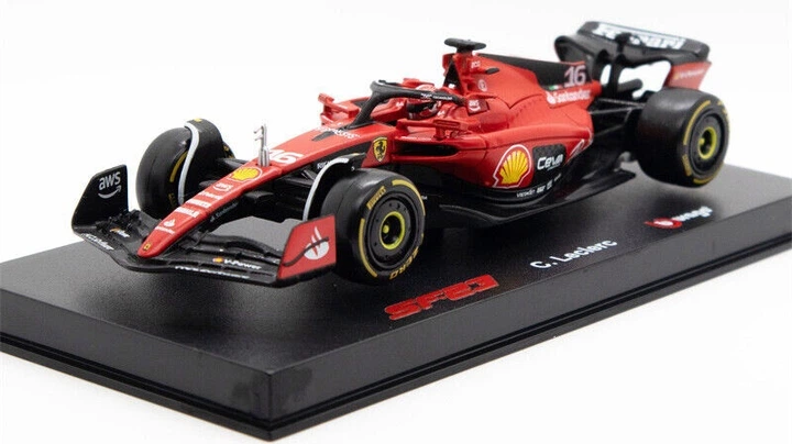 Гоночний автомобіль Bburago Ferrari SF-2336835_16 (4893993368358) - зображення 4