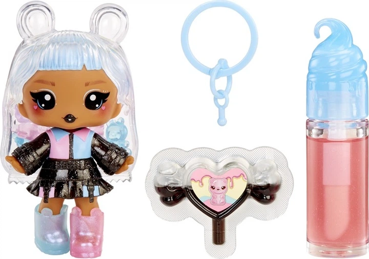 Lalka MGA Yummiland Sour Sweeties Gabi Gummybear z zestawem do tworzenia błyszczyka 10 cm 54579 (035051545798) - obraz 3