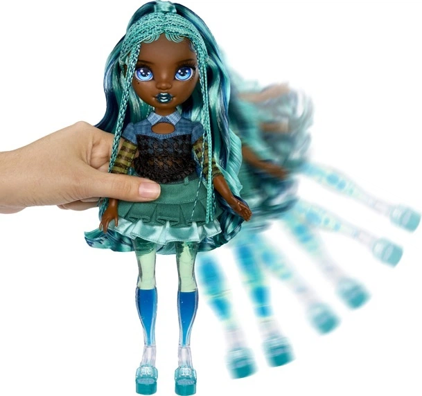 Lalka MGA Rainbow High Sparkle and Shine turkusowa Misty 28 cm 42924 (035051429241) - obraz 5