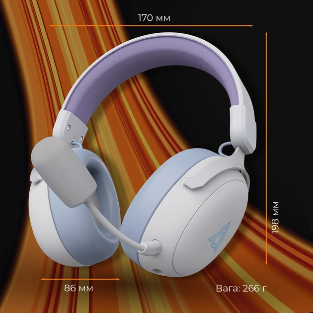Bluetooth-гарнітура Ajazz AHM08 MAX 3-Mode White (AHM08-MAX-PWB) ( 14690 ) - Фото 6 Bluetooth-гарнітура Ajazz AHM08 MAX 3-Mode White (AHM08-MAX-PWB) ( 14690 ) - изображение 6