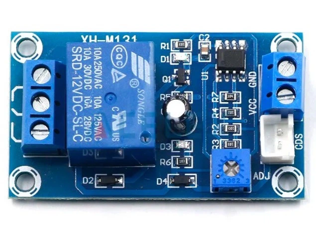 Датчик освещения 12V XH-M131 с реле - изображение 2