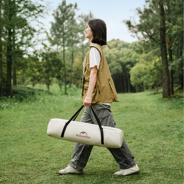 Палатка трехместная автоматическая с тентом Naturehike Ango Picnic CNK2450WS021, коричневая - Фото 8 Палатка трехместная автоматическая с тентом Naturehike Ango Picnic CNK2450WS021, коричневая - изображение 8