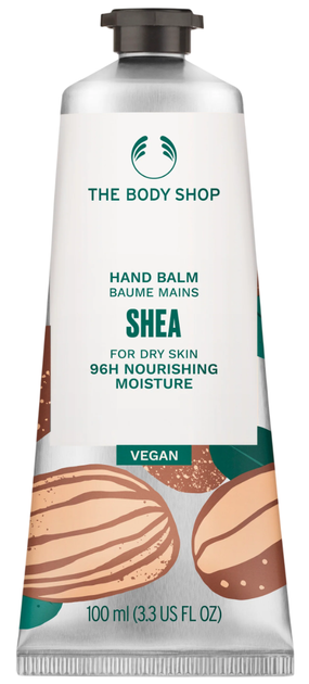 Набір The Body Shop Shea Крем для душу 250 мл + Спрей для тіла 100 мл + Олія для тіла 200 мл + Мило 100 г + Бальзам для губ 10 мл + Бальзам для рук 30 мл (5028197472788) - зображення 4