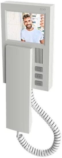 Монітор відеодомофона ACO INS-MPR 4" White - зображення 2