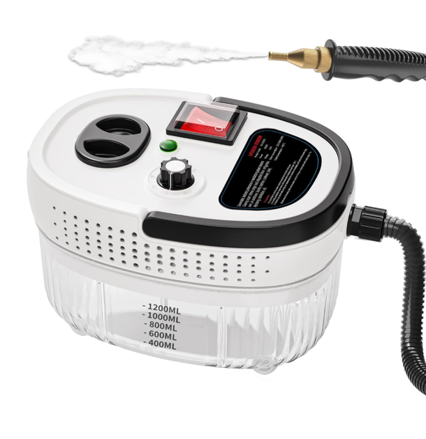 Пароочисник Steam Cleaner 2500 Вт з насадками та дистильованою водою Vitol 2 л - зображення 2