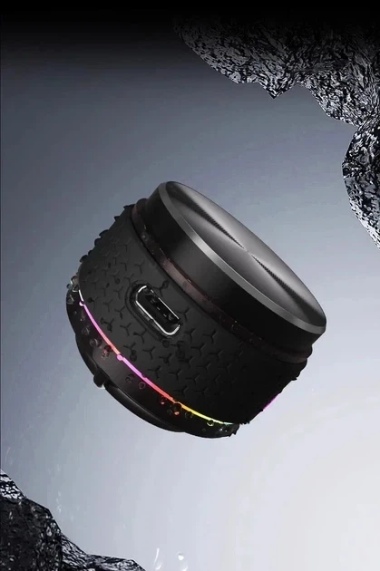 Виброколонка Dura Mobi RGB Humbird Pro Black - портативная Bluetooth-колонка с RGB-подсветкой и присоской, - изображение 8