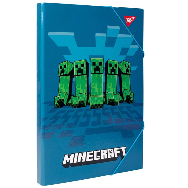 Папка для ручної праці А4 YES 500235 Minecraft, ламінований картон на гумках /500235/ - Фото 1 Папка для ручної праці А4 YES 500235 Minecraft, ламінований картон на гумках /500235/ - изображение 1