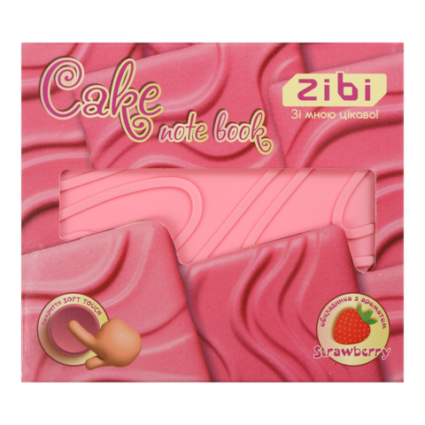 Блокнот ZiBi KIDS Line 90х90мм 80арк. CAKE 12470-10 ароматизований, обкладинка Soft touch (нелінований) /ZB.12470-10/ - Фото 2 Блокнот ZiBi KIDS Line 90х90мм 80арк. CAKE 12470-10 ароматизований, обкладинка Soft touch (нелінований) /ZB.12470-10/ - изображение 2