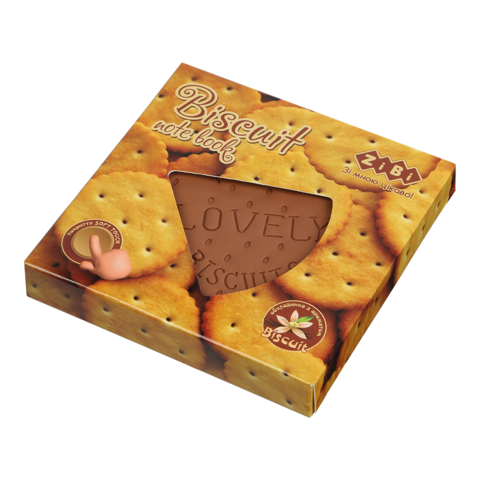 Блокнот ZiBi KIDS Line 90х90мм 80арк. BISCUIT 12470-18 ароматизований, обкладинка Soft touch (нелінований) /ZB.12470-18/ - изображение 2