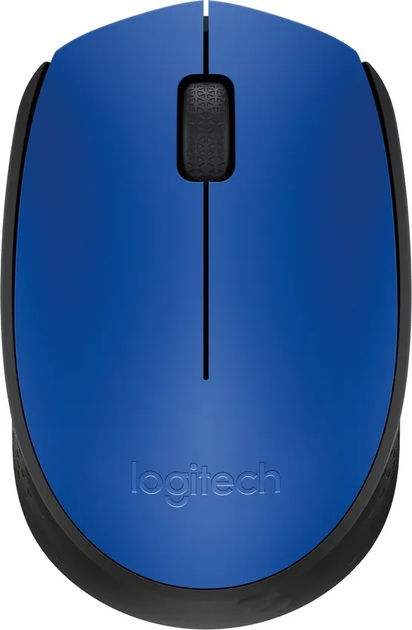 Миша LOGITECH оптична M171 USB Blue/black, бездротова /M171/ - Фото 1 Миша LOGITECH оптична M171 USB Blue/black, бездротова /M171/ - зображення 1