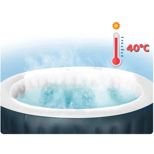 Надувний спа-басейн Bestway Lay-Z Miami на 6 осіб 6001D (6941607369180) - зображення 3