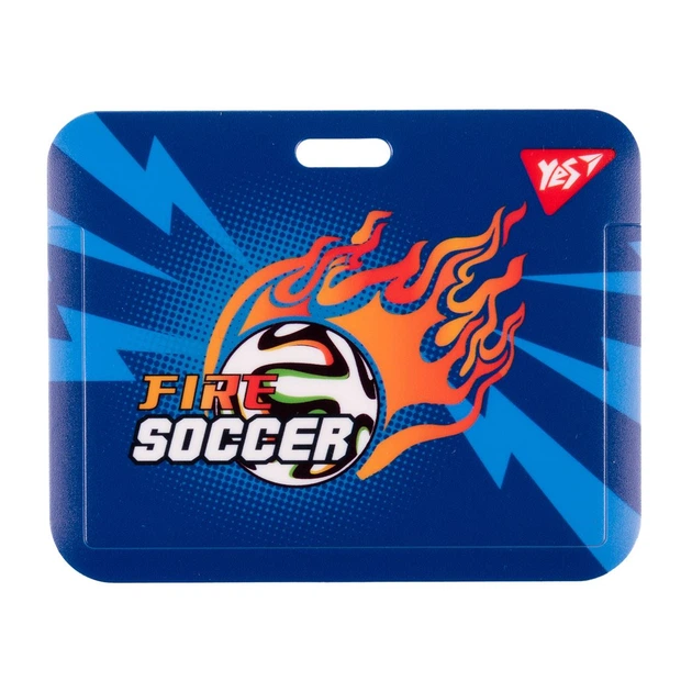 Бейдж (ідентифікатор) YES 940324 80х100мм Football, горизонтальний слайдер (20) /940324/ - Фото 2 Бейдж (ідентифікатор) YES 940324 80х100мм Football, горизонтальний слайдер (20) /940324/ - изображение 2