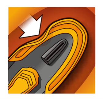 Ніж канцелярський 9мм MAPED ULTIMATE MP086410, пласт.корпус, мех.фіксатор /MP.086410/ - зображення 6